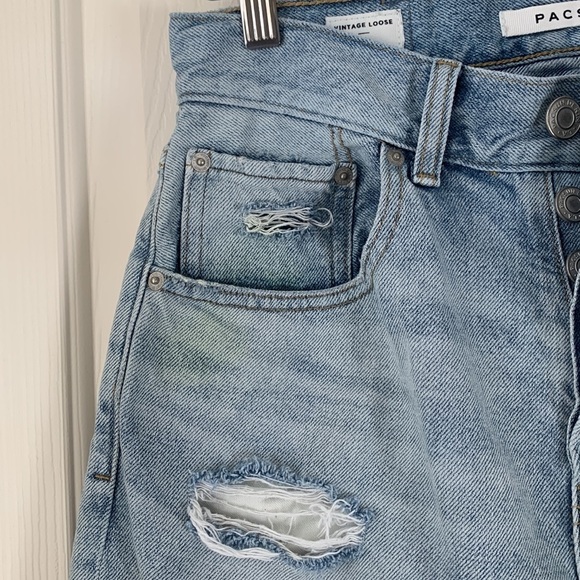Pacsun vintage loose distressed jeans size 28 - Picture 14 of 14